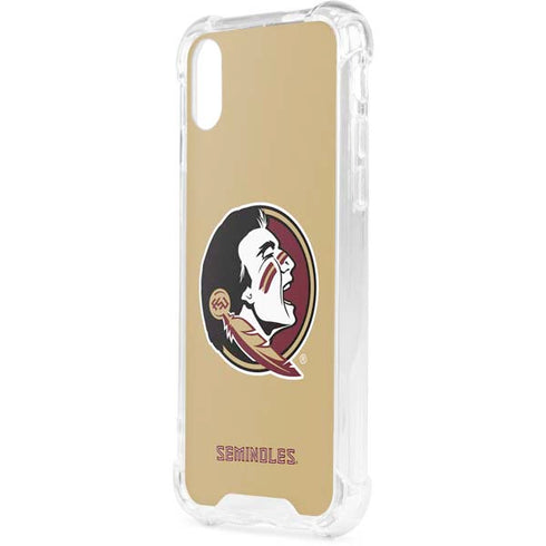 Florida State FSU Seminoles Logo iPhone XS Clear Case