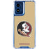 Florida State FSU Seminoles Logo Moto G Play 4G (2024) Clear Case