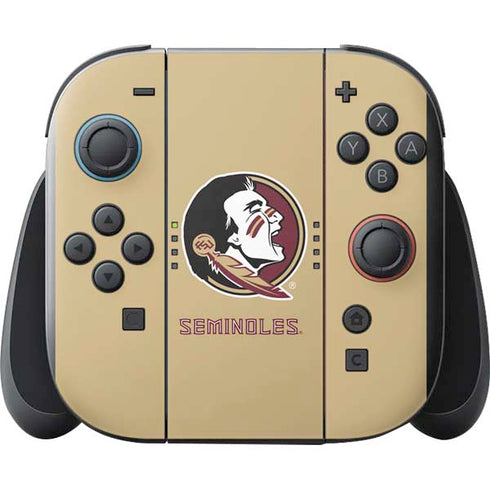 Florida State FSU Seminoles Logo Nintendo Switch 2 (2025) with Joy-Con Skin