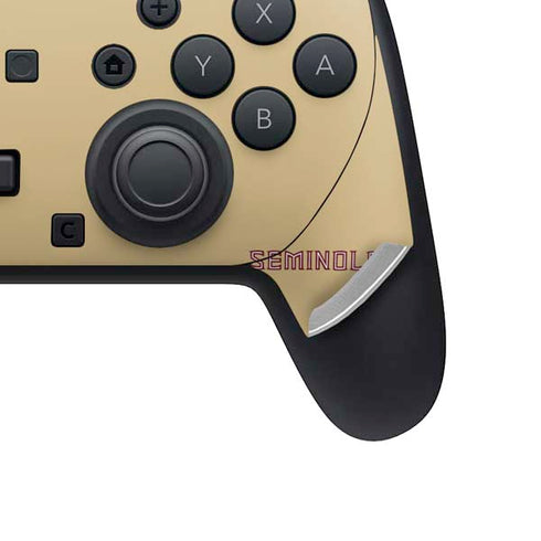 Florida State FSU Seminoles Logo Nintendo Switch 2 (2025) Pro Controller Skin