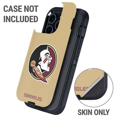 Florida State FSU Seminoles Logo Otterbox Defender iPhone Skin