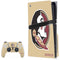 Florida State FSU Seminoles Logo PS5 Pro Disk Bundle Skin