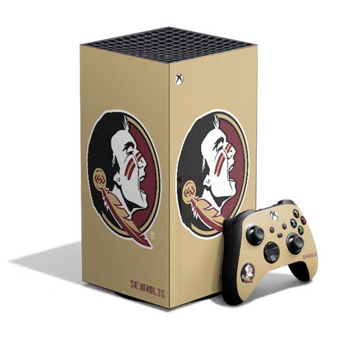 Florida State FSU Seminoles Logo XBox Series X Digital Edition Bundle Skin