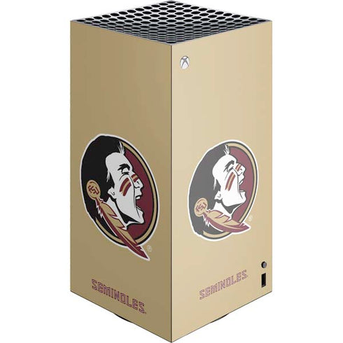 Florida State FSU Seminoles Logo XBox Series X Digital Edition Console Skin