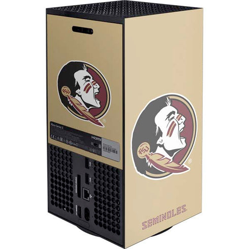 Florida State FSU Seminoles Logo XBox Series X Digital Edition Console Skin