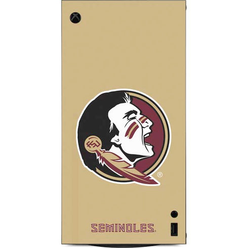 Florida State FSU Seminoles Logo XBox Series X Digital Edition Console Skin