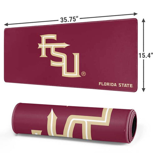 Florida State FSU Seminoles Maroon Gaming Mouse Pad