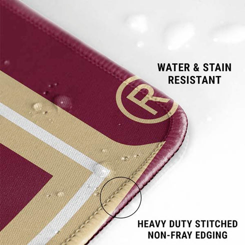 Florida State FSU Seminoles Maroon Gaming Mouse Pad