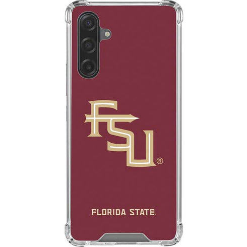 Florida State FSU Seminoles Maroon Galaxy A17 Clear Case