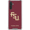 Florida State FSU Seminoles Maroon Galaxy A17 Clear Case