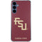 Florida State FSU Seminoles Maroon Galaxy A55 5G Clear Case