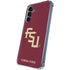 Florida State FSU Seminoles Maroon Galaxy A55 5G Clear Case