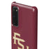 Florida State FSU Seminoles Maroon Galaxy S20 Lite Case