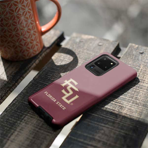 Florida State FSU Seminoles Maroon Galaxy S20 Ultra 5G Pro Case