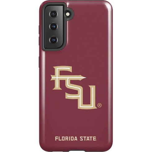 Florida State FSU Seminoles Maroon Galaxy S21 5G Pro Case