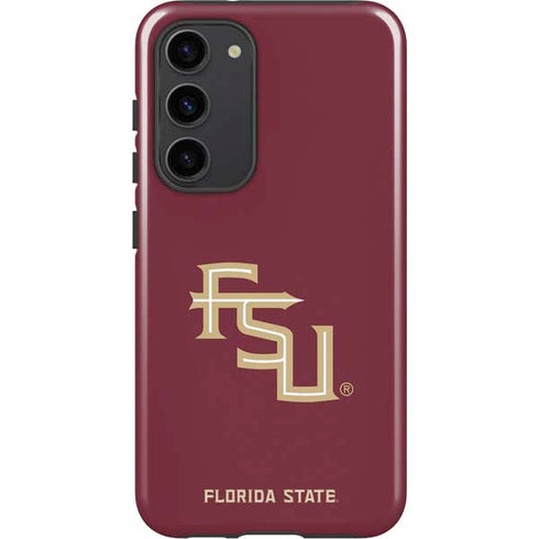 Florida State FSU Seminoles Maroon Galaxy S23 Plus Pro Case