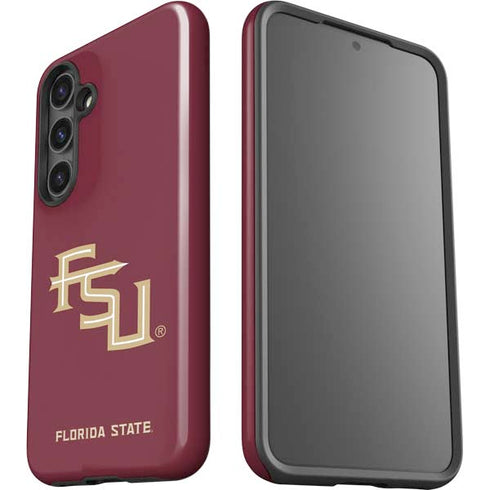 Florida State FSU Seminoles Maroon Galaxy S25 Plus Impact Case