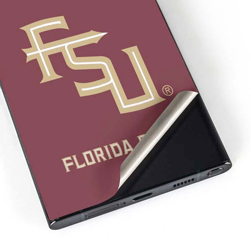 Florida State FSU Seminoles Maroon Galaxy S24 Ultra Skin