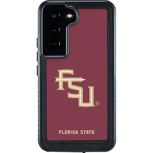 Florida State FSU Seminoles Maroon Galaxy S24 Waterproof Case
