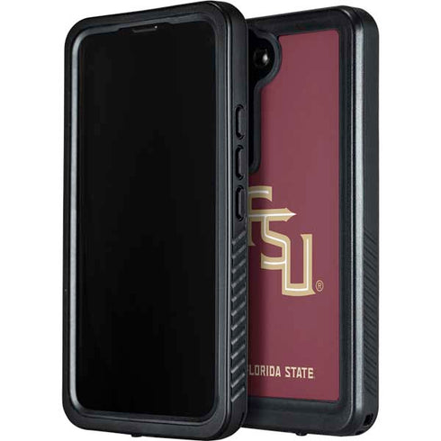 Florida State FSU Seminoles Maroon Galaxy S24 Waterproof Case