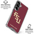 Florida State FSU Seminoles Maroon Galaxy S26 Clear Case