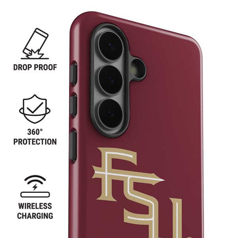 Florida State FSU Seminoles Maroon Galaxy S26 Impact Case