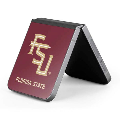 Florida State FSU Seminoles Maroon Galaxy Z Flip6 Skin