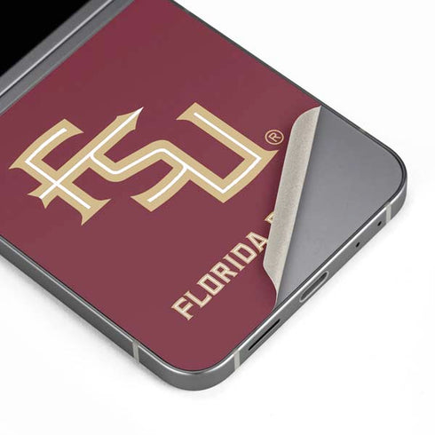 Florida State FSU Seminoles Maroon Galaxy Z Flip6 Skin
