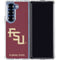 Florida State FSU Seminoles Maroon Galaxy Z Fold6 Clear Case