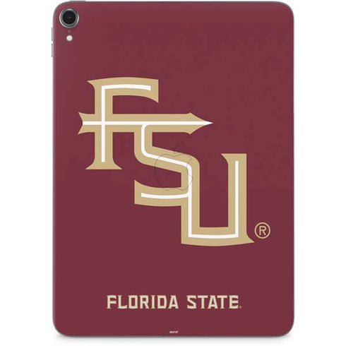 Florida State FSU Seminoles Maroon Apple iPad Pro Skin
