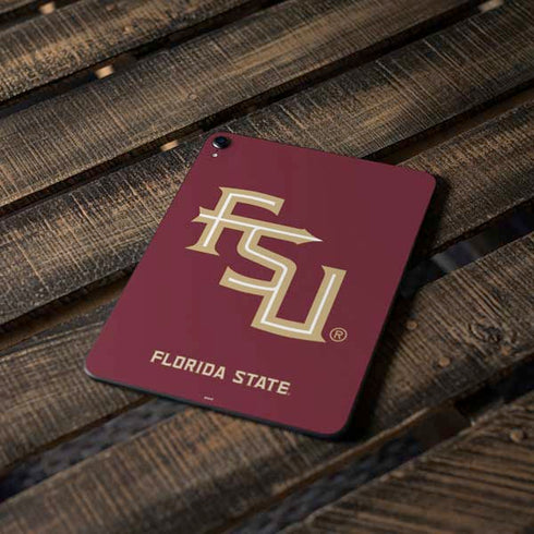 Florida State FSU Seminoles Maroon Apple iPad Pro Skin
