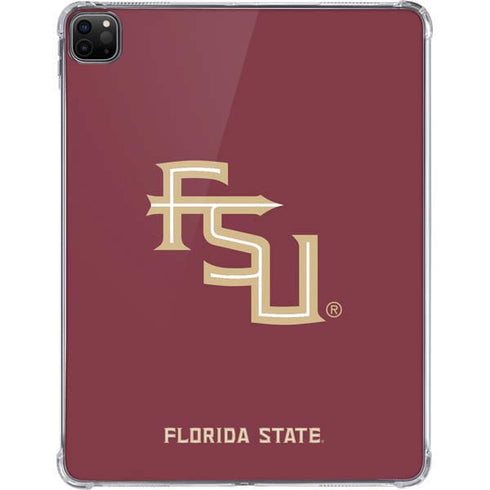 Florida State FSU Seminoles Maroon iPad Pro 11in (2024) Clear Case