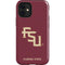 Florida State FSU Seminoles Maroon iPhone 12 Mini Impact Case