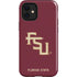 Florida State FSU Seminoles Maroon iPhone 12 Mini Impact Case