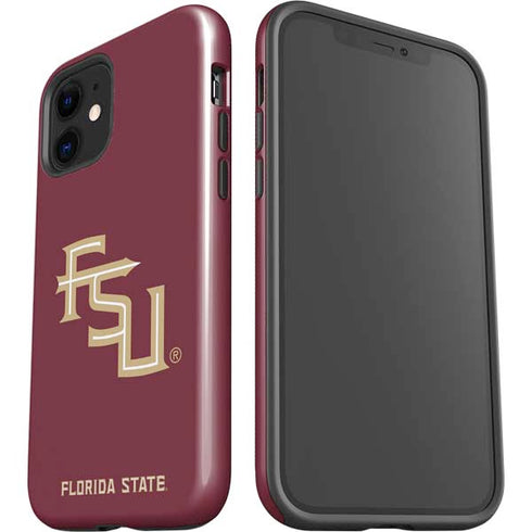 Florida State FSU Seminoles Maroon iPhone 12 Mini Impact Case