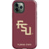 Florida State FSU Seminoles Maroon iPhone 12 Pro Impact Case