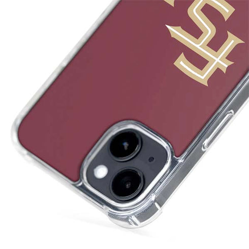 Florida State FSU Seminoles Maroon iPhone 13 MagSafe Case