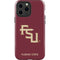 Florida State FSU Seminoles Maroon iPhone 13 Pro Max Impact Case