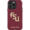Florida State FSU Seminoles Maroon iPhone 14 Pro Impact Case