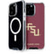 Florida State FSU Seminoles Maroon iPhone 14 Pro Max MagSafe Case