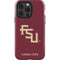 Florida State FSU Seminoles Maroon iPhone 15 Pro Impact Case