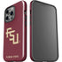 Florida State FSU Seminoles Maroon iPhone 15 Pro Impact Case