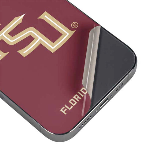 Florida State FSU Seminoles Maroon iPhone 15 Pro Max Skin