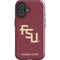 Florida State FSU Seminoles Maroon iPhone 16 Impact Case