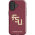 Florida State FSU Seminoles Maroon iPhone 16 Impact Case
