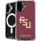 Florida State FSU Seminoles Maroon iPhone 16 MagSafe Case