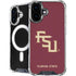 Florida State FSU Seminoles Maroon iPhone 16 MagSafe Case