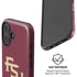 Florida State FSU Seminoles Maroon iPhone 16 Plus Magsafe Impact Case