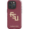 Florida State FSU Seminoles Maroon iPhone 16 Pro Impact Case