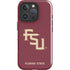 Florida State FSU Seminoles Maroon iPhone 16 Pro Impact Case
